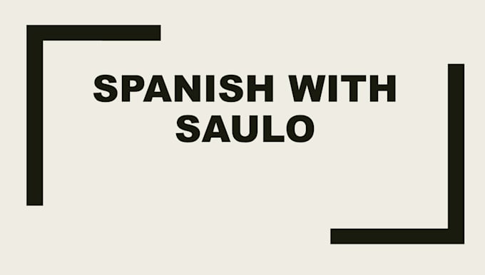 Gig Preview - Teach you conversational spanish from a native speaker