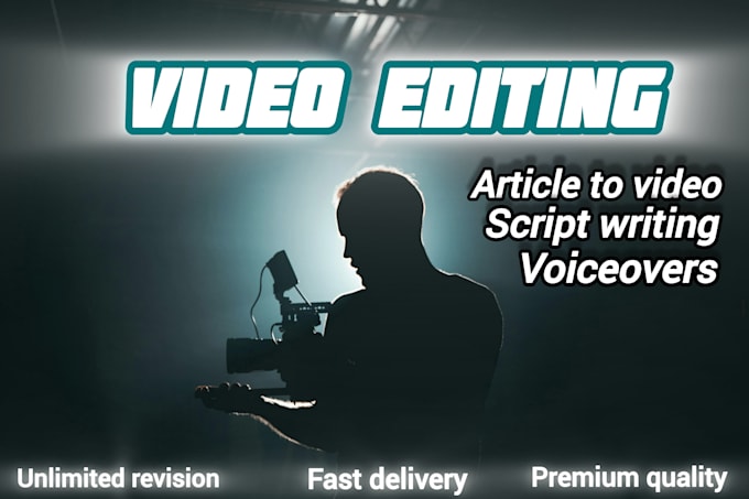 Gig Preview - Convert your script into an engaging and professional  vidoe with best voiceover