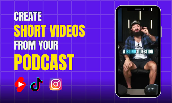 Gig Preview - Edit your podcast into short form video clips