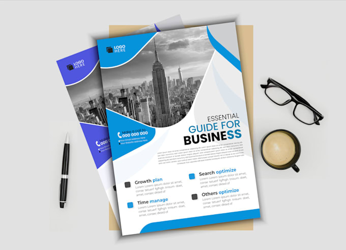 Gig Preview - Design your business flyer