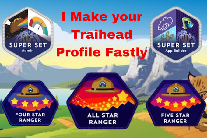 Gig Preview - Do trailhead badges, superbadges, and all salesforce certifications