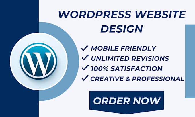 Gig Preview - Do clean and modern wordpress website design and development