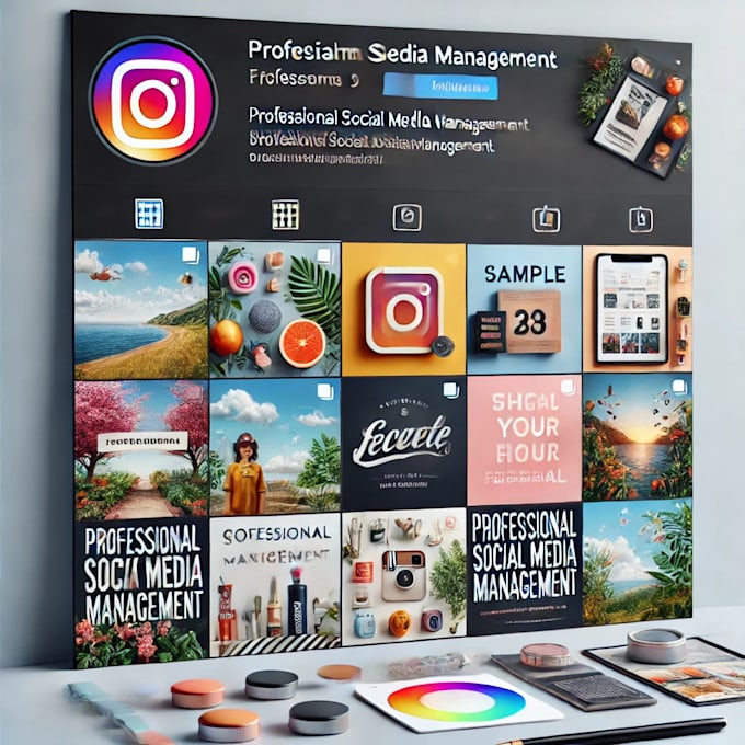 Gig Preview - Create engaging content for instagram, facebook  management