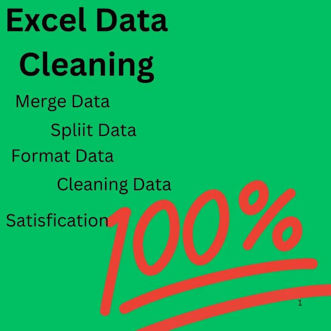 Gig Preview - Clean, format, merge, split excel data