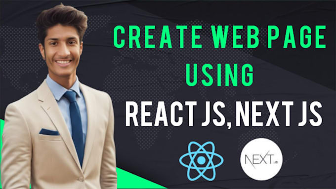 Bestseller - create responsive website develope in react js and next js