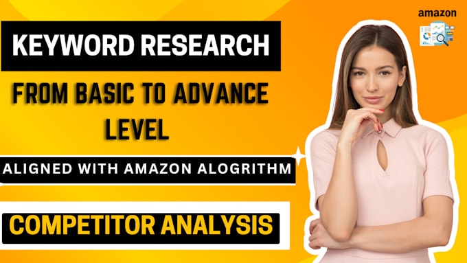 Gig Preview - Do amazon keyword research to boost your product visibility