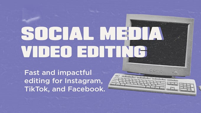 Gig Preview - Engaging social media video editing for reels, tiktok and more