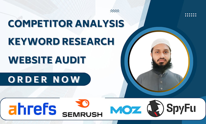 Bestseller - do ahrefs and semrush keyword research website audit and competitor analysis