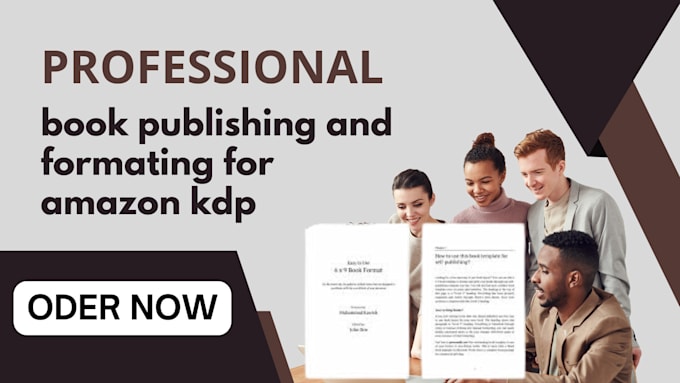 Gig Preview - Do book formatting for amazon KDP ingramspark lulu book publishing ebook writing