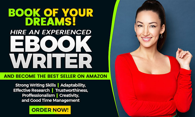 Bestseller - be your nonfiction ghost book writer or ebook ghostwriter on amazon kdp