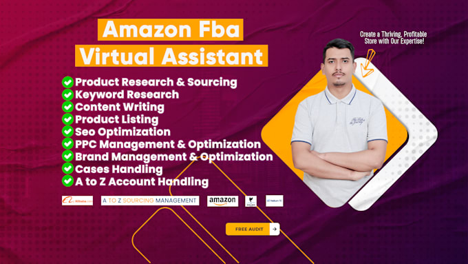 Bestseller - be your expert amazon fba virtual assistant