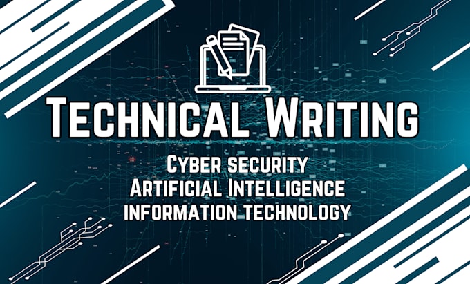 Gig Preview - Deliver technical writing in cyber security, ai, and IT