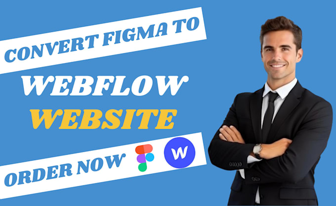 Gig Preview - Convert figma to webflow figma to webflow xd to webflow webflow website design