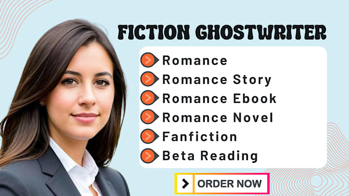 Gig Preview - Romance ebook ghostwriting fiction ebook romance novel romance ghostwriter