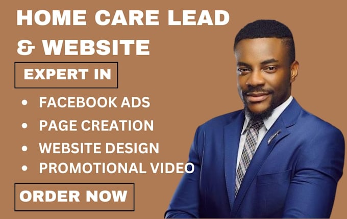 Gig Preview - Home care leads, elderly care leads, health care leads, home care website