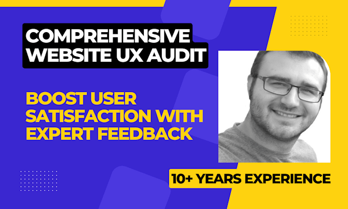 Gig Preview - Do a comprehensive user experience website audit