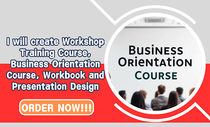 Bestseller - create workshop training course, business orientation course, workbook and PPT