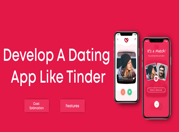 Gig Preview - Design and develop dating app like tinder, chatting app, dating website