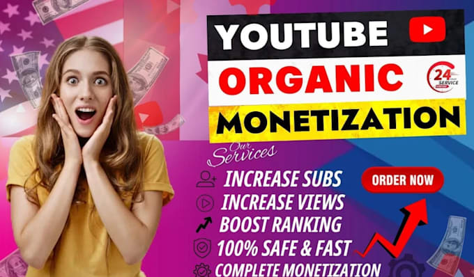 Gig Preview - Do youtube channel promotion and monetization