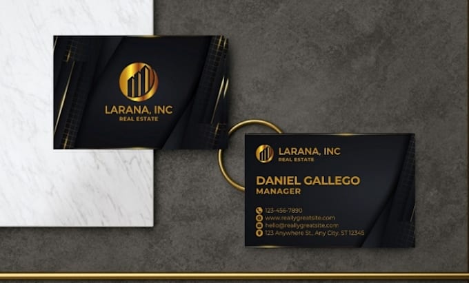 Gig Preview - Design luxury business cards