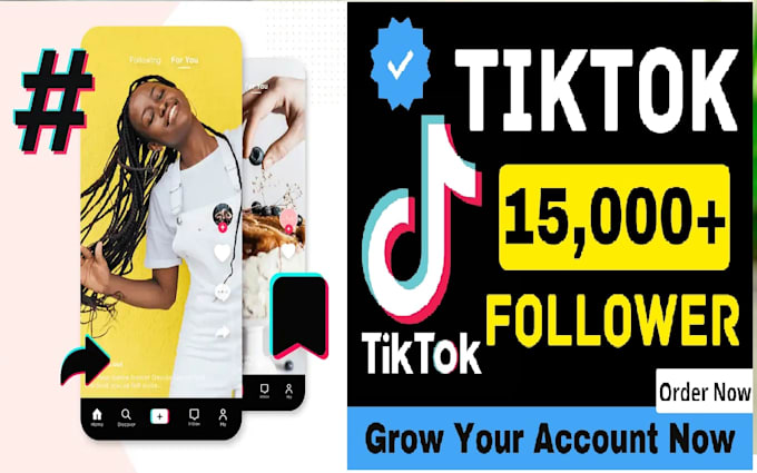 Gig Preview - Do super fast tiktok marketing and promotion for endearment and subs growth