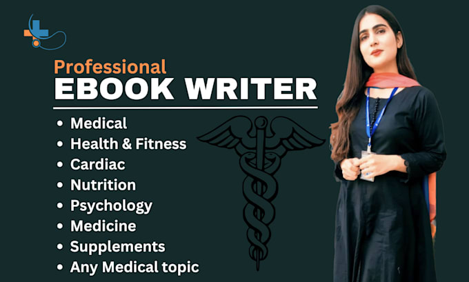 Gig Preview - Write ebook, resumes, medical, health and wellness articles