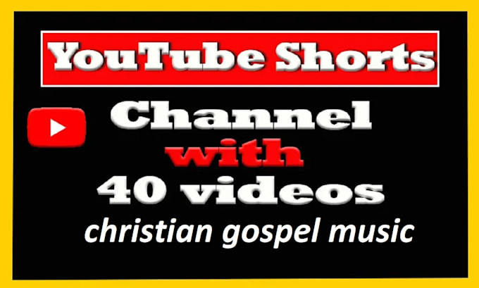 Gig Preview - Do youtube christian gospel music,channel shoutout to video promotion