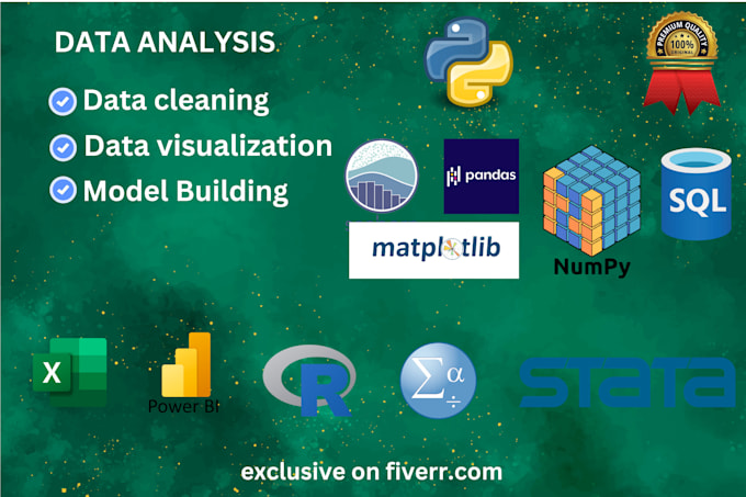 Bestseller - perform data analysis using python, r, spss, stata