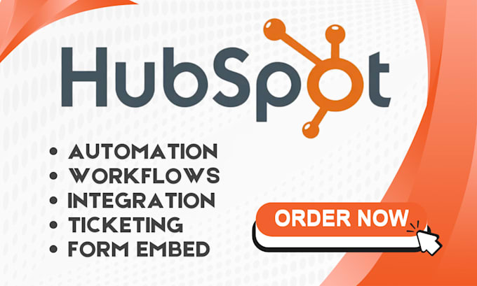 Gig Preview - Hubspot workflow automation form embed api zapier webhook integration ticketing