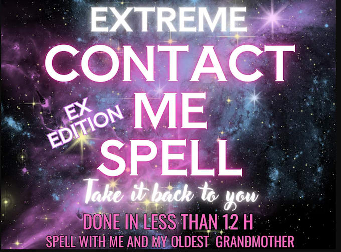 Gig Preview - Powerful get my ex back spell