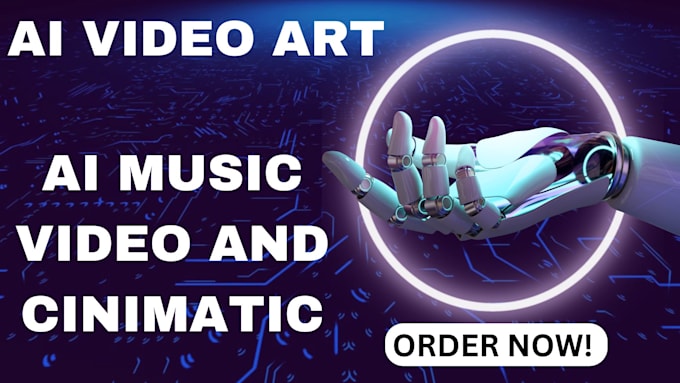 Gig Preview - Create ai video art animation,ai cinimatic,ai music  and ai video story for you