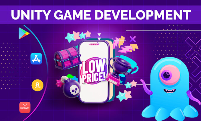 Bestseller - do 3d and 2d mobile game development for you on unity