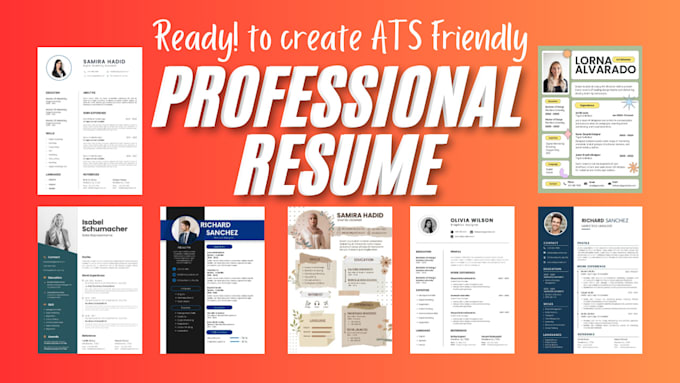 Bestseller - create ats friendly professional resume