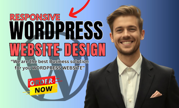 Bestseller - design wordpress website design wordpress redesign wordpress website design seo