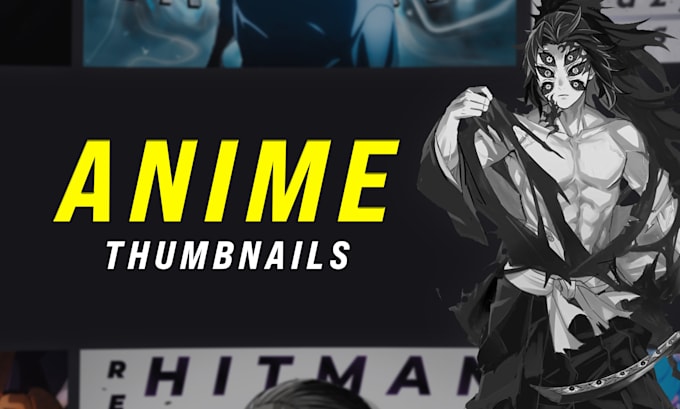 Bestseller - design professional anime thumbnails for your videos