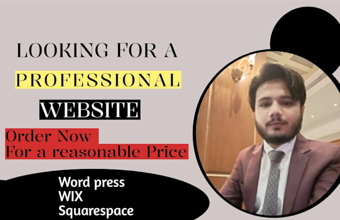 Gig Preview - Build a professional and responsive website