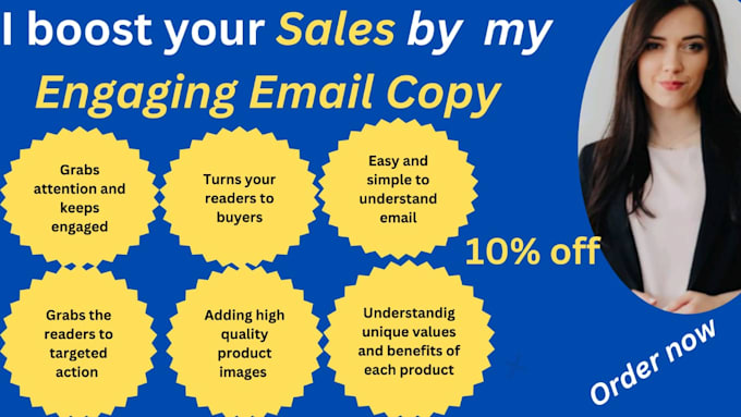 Gig Preview - Write sales email copy that converts into your buyers