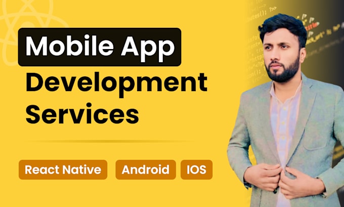 Gig Preview - Do mobile app development android ios app development using reactnative