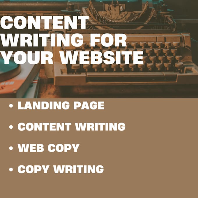 Bestseller - write SEO friendly content for your landing page and website content