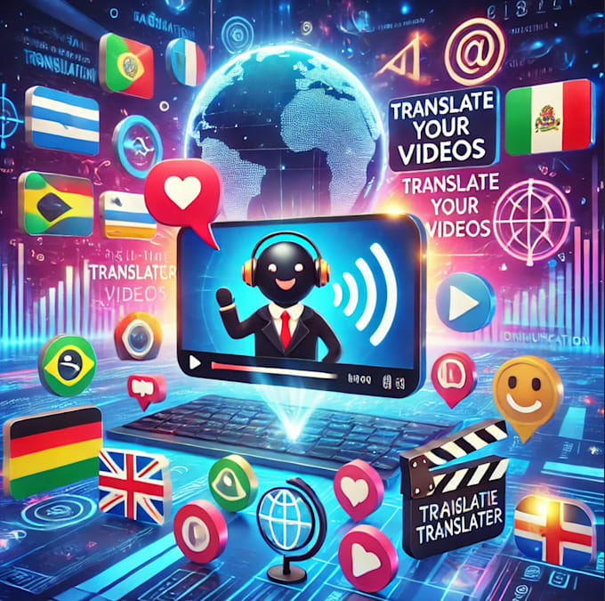 Gig Preview - Provide effortless video translation and subtitles connect globally