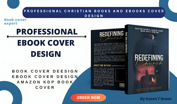 Gig Preview - Design a professional bestselling christian book cover and ebook cover design