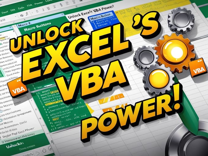 Gig Preview - Create tailored excel spreadsheets and automate with vba