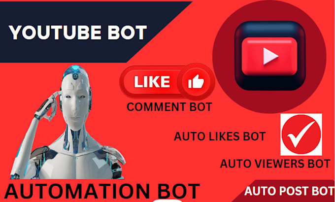 Gig Preview - Develop an automated youtube  bot for viewers