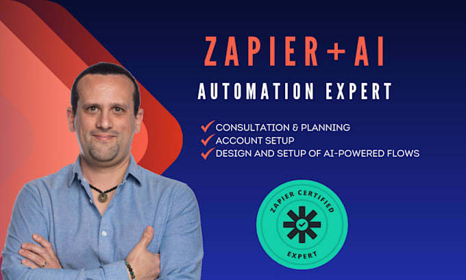 Gig Preview - Build no code ai automations in zapier ai agents