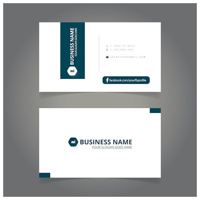 Gig Preview - Provide professional minimalist business card