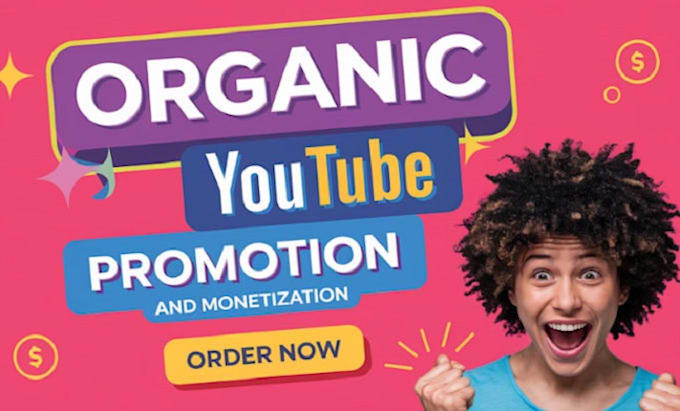 Gig Preview - Do organic youtube channel promotion for monetization