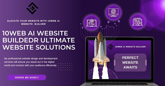 Gig Preview - Build your wordpress or ecommerce 10web website using 10web ai website builder