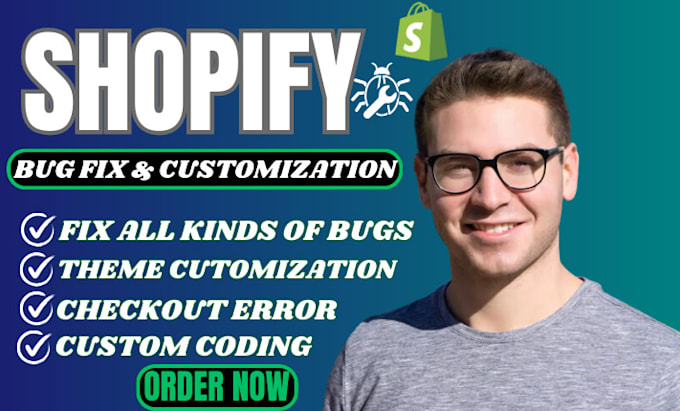 Bestseller - be your shopify developer, bug fixing, expert in SEO, shopify custom coding