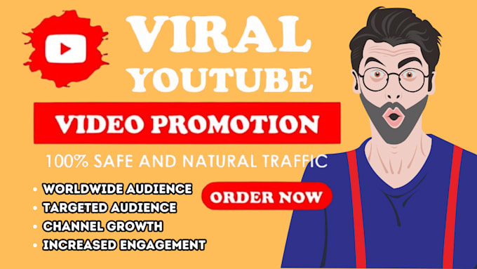 Gig Preview - Do organic supersonic youtube monetization promotion boost channel performance