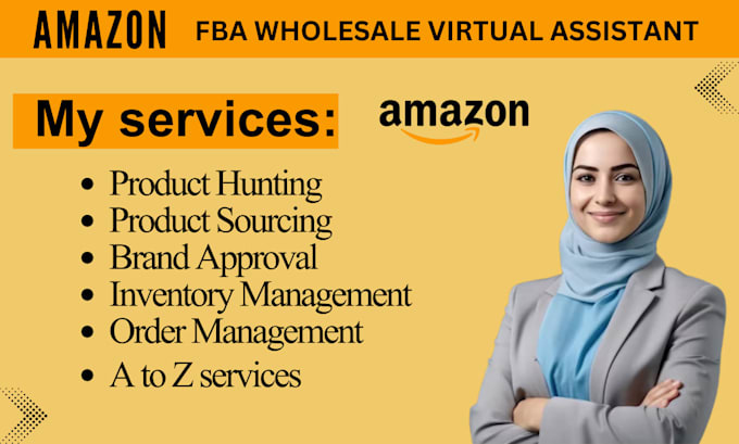 Gig Preview - Be your amazon wholesale virtual assistant